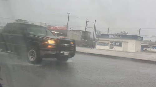 Fuertes lluvias provocan inundaciones en Matamoros