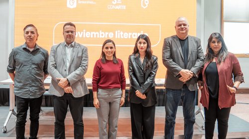 CONARTE celebrará noviembre con una intensa agenda literaria