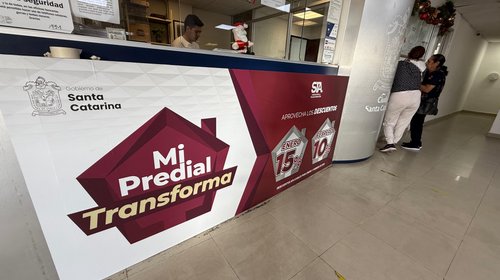 Santa Catarina dará 15% de descuento en predial 2026