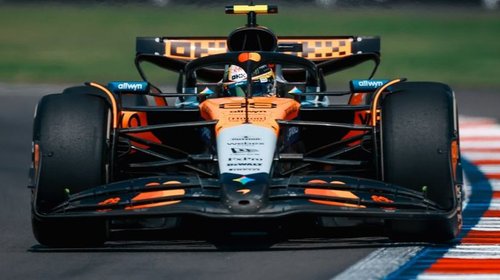 Pato O'Ward; segundo rookie más rápido del FP1 del GP de México