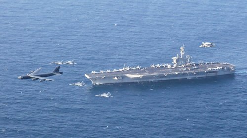 Así es la flota armada que envió EUA a Medio Oriente