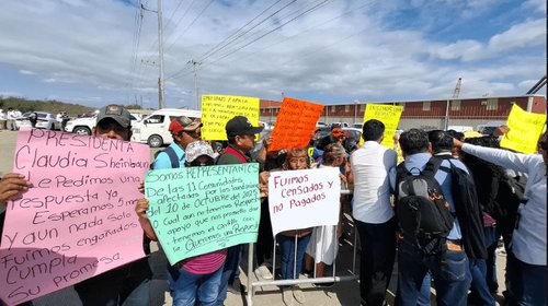 Afectados por inundación en Veracruz piden apoyo a Sheinbaum