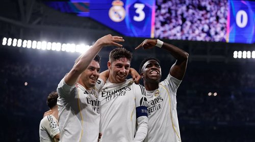Con triplete de Valverde, Real Madrid golea 3-0 al City
