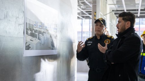 Fortalece Samuel García nuevo cuartel de Fuerza Civil