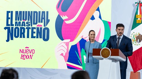 Samuel García presenta obras en Nuevo León previo al Mundial 2026