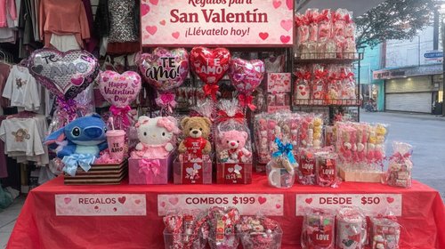 CANACO Reynosa estima repunte de 30% en ventas por San Valentín
