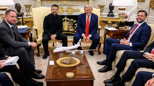 Se reúnen Trump y Zelensky en la Casa Blanca para acuerdo de paz