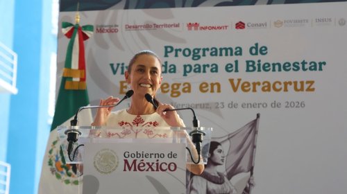 Entrega Sheinbaum primeras casas de Vivienda para el Bienestar