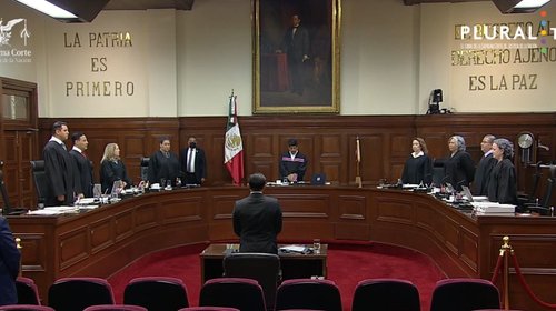 SCJN se solidariza con Colombia y guarda minuto de silencio
