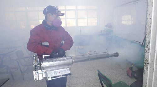 Refuerza Escobedo programa de mantenimiento en escuelas