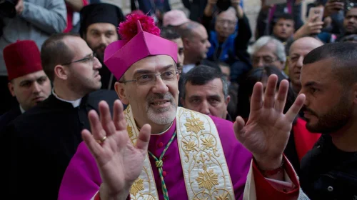 Visitan patriarcas Gaza tras ataque israelí contra iglesia
