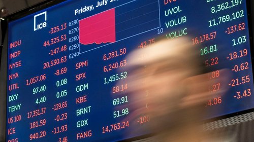 Wall Street abre en rojo ante caída de semiconductores