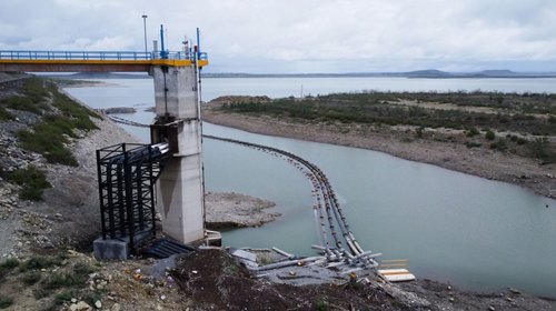 Prende alerta bajo nivel de la presa Cerro Prieto