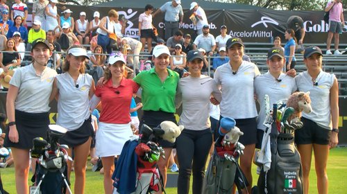 Lorena Ochoa impartió Clínica de Golf en Nuevo León