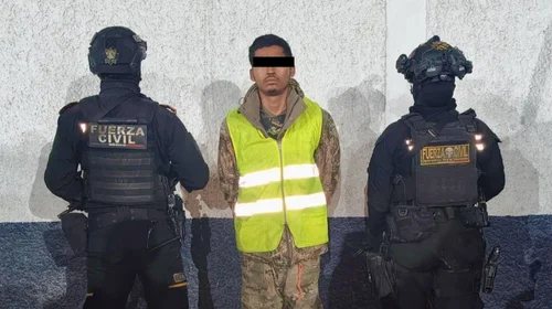 Detienen a joven armado en Operativo Muralla en China; huyen dos