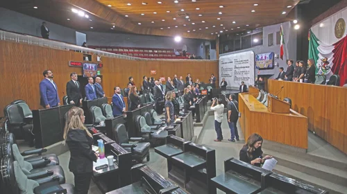 Negocian diputados locales Presupuesto ‘a todo vapor’