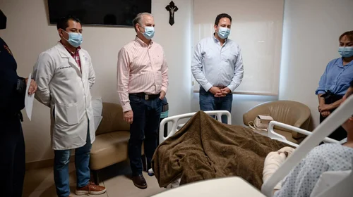 Continúa con su recuperación bombero lesionado en explosión