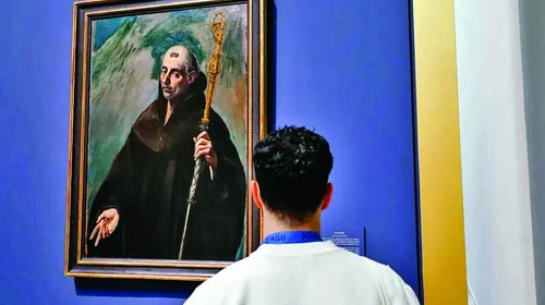 Exhiben ocho de los nueve cuadros pintados por el Greco