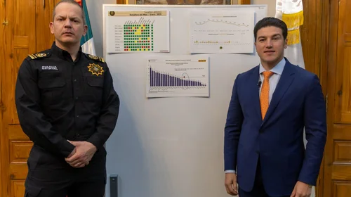 Avanza NL en seguridad pública, se coloca en semáforo verde