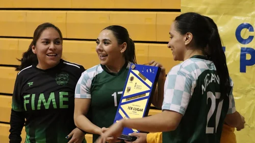 Las Osas de FIME son Campeonas en handball femenil