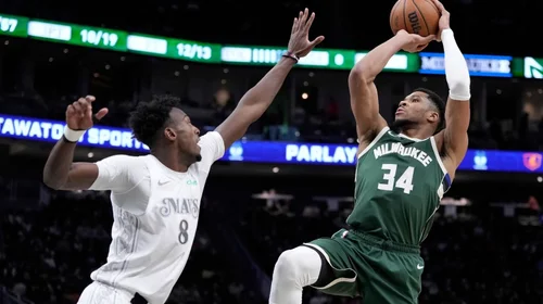 Giannis Antetokounmpo llega a 20,000 puntos en la NBA