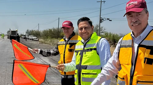Arrancan rehabilitación en la carretera Monclova-Piedras