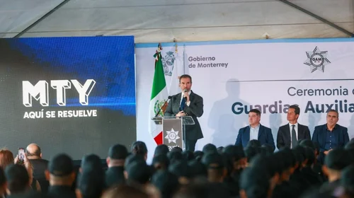 Suma Guardia Auxiliar de Monterrey 104 nuevos elementos