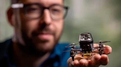 En Países Bajos, crean minidrones inspirados en insectos