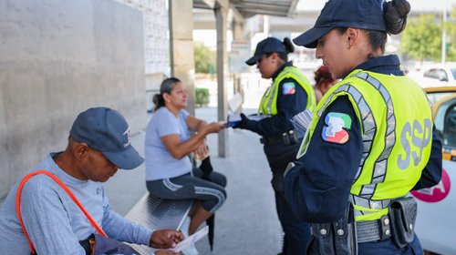 Fomenta San Pedro cultura vial para proteger a peatones