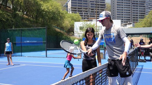 Celebran el 'Kids Day' del Abierto Monterrey con más de 500 niños