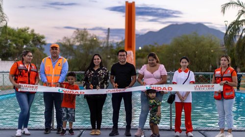 Renuevan espacio deportivo en Juárez, tras 20 años de abandono