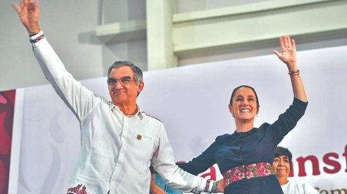 Sheinbaum refuerza programas sociales en Tamaulipas