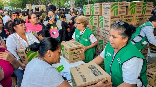 Llega el 'Despensón' a Parras para fortalecer la alimentación