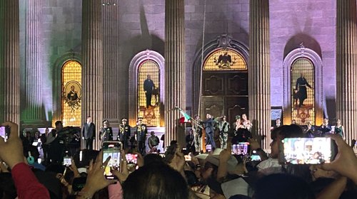 Encabeza Samuel grito a la Independencia en Macro Fest