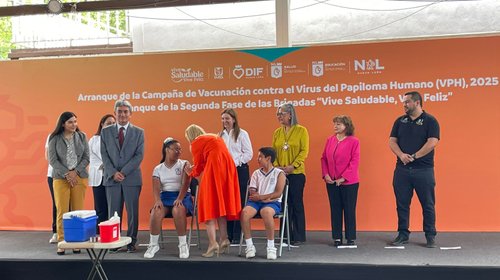 Alista Secretaría de Salud vacunar a 104,000 niños contra VPH
