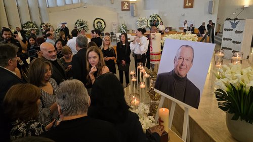 Mauricio Fernández recibe último adiós en la Parroquia Fátima
