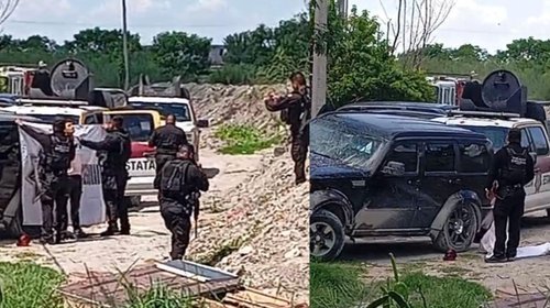 Balacera en Reynosa deja persecución y detenidos
