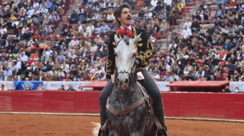 ‘Es un cartel muy bonito’: Emiliano Gamero, rejoneador mexicano