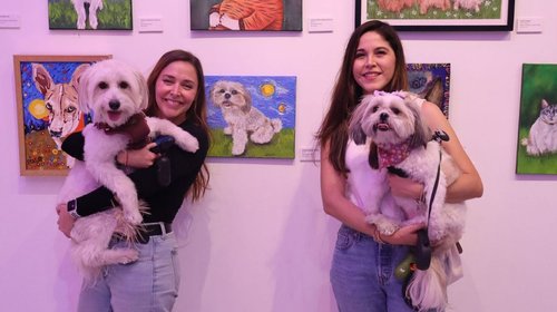Tienen modelos muy 'guau' en la expo 'Bigotes y colores'