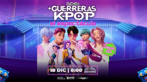 Tributo a Guerreras K-Pop se adueñará de la Arena Monterrey