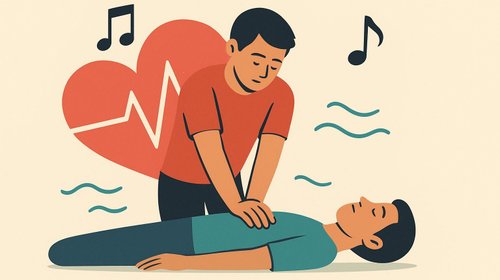Aprende reanimación cardio pulmonar con música