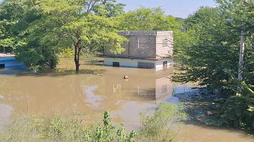 Creciente del río Pánuco supera su nivel crítico