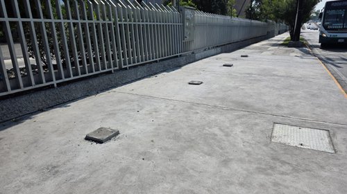 Buscan reinstalar parabuses esta misma semana en Garza Sada