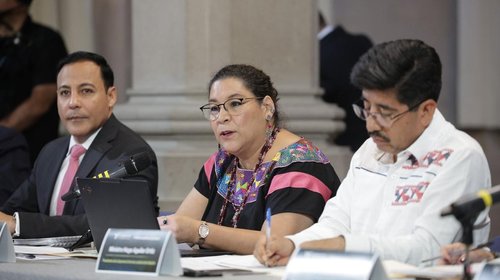 Lenia Batres vuelve a ser corregida en público en la SCJN