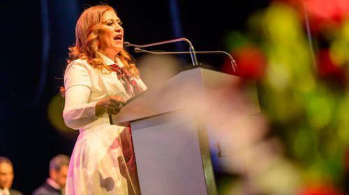 Presenta Judith Díaz su informe de actividades legislativas