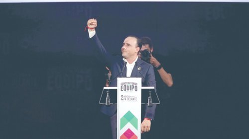Rinde Manolo Jiménez su segundo informe y apuesta a la seguridad