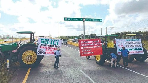 Bloqueos de productores 'revientan' comercios fronterizos