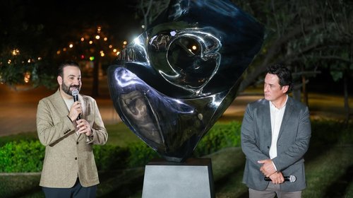 Esculturas de Gustavo Vélez llegan al parque Rufino Tamayo