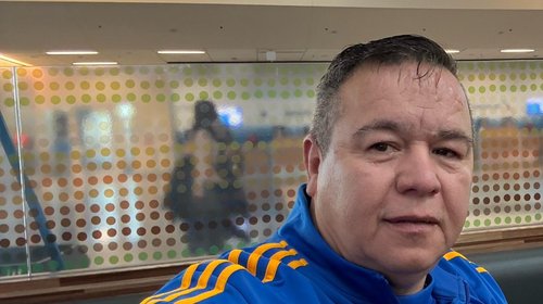 Aficionado viaja nueve horas… ¡Para apoyar a Tigres!