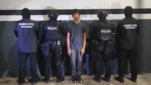 Detienen a joven que baleó a adolescente en Monterrey